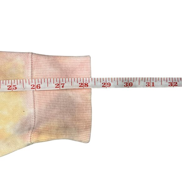 Old Navy Women's Tie Dye Lounge Set Size M Orange Cozy Sweatshirt & Jogger Set - Picture 7 of 16